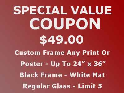 $49.99 Frame Any Print Or Poster