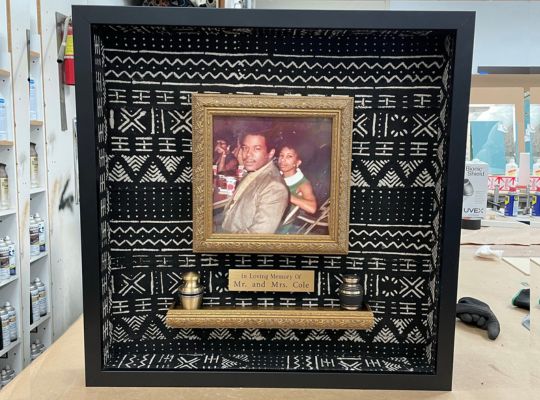 Custom shadow boxes family momories
