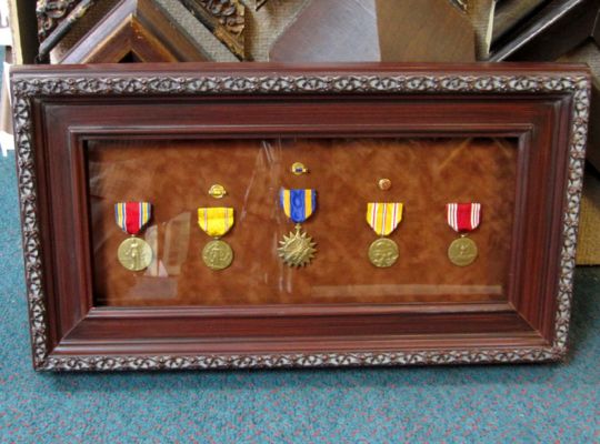 Custom shadow boxes for medals