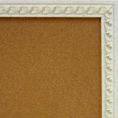 White Framed Corkboard