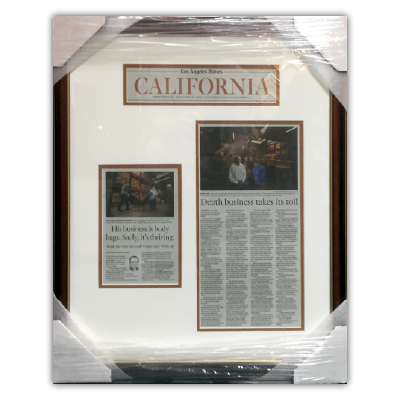 Custom Framing of Special Papers 