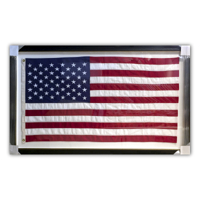 Framed USA Flag