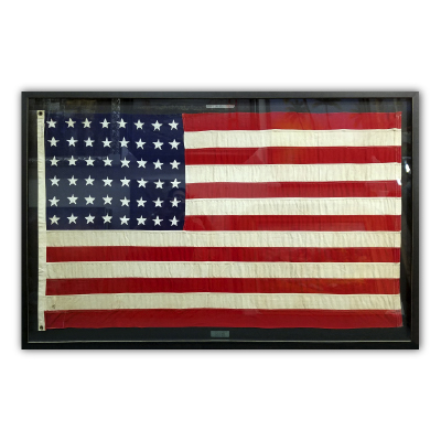 Custom Framed USA Flag