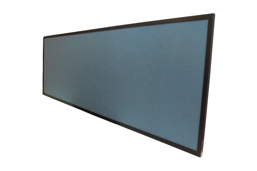 Custom branded whiteboard with printed company logo