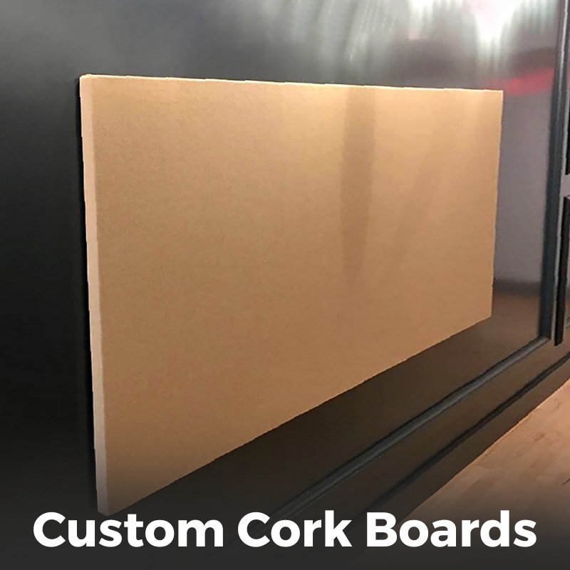 custom cork boards, cork board, framed cork board